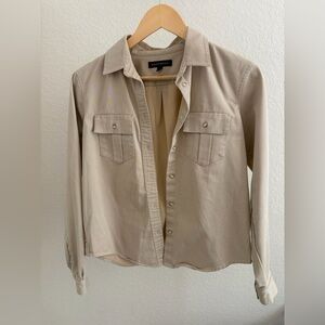 Banana Republic khaki Collared Shirt